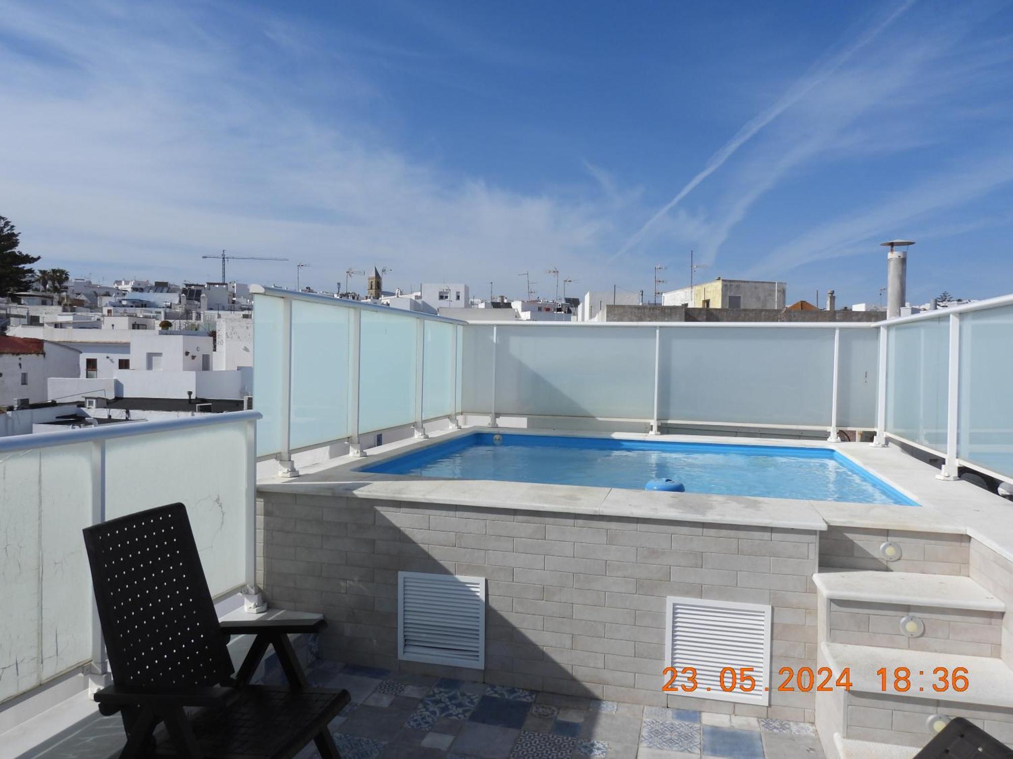 Appartement Aba Penthouse, Piscina&Azotea Privada à Conil De La Frontera Extérieur photo
