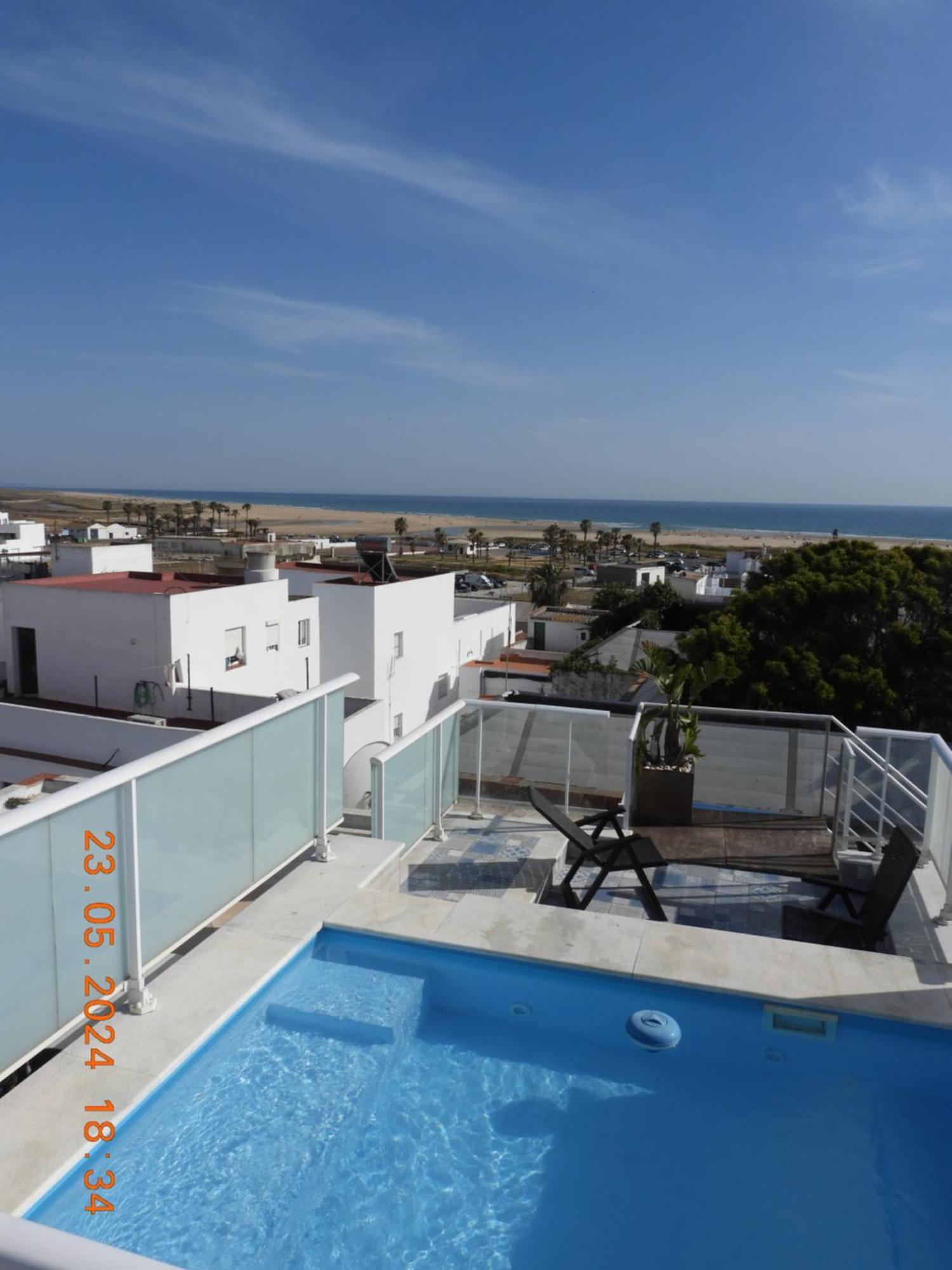Appartement Aba Penthouse, Piscina&Azotea Privada à Conil De La Frontera Extérieur photo